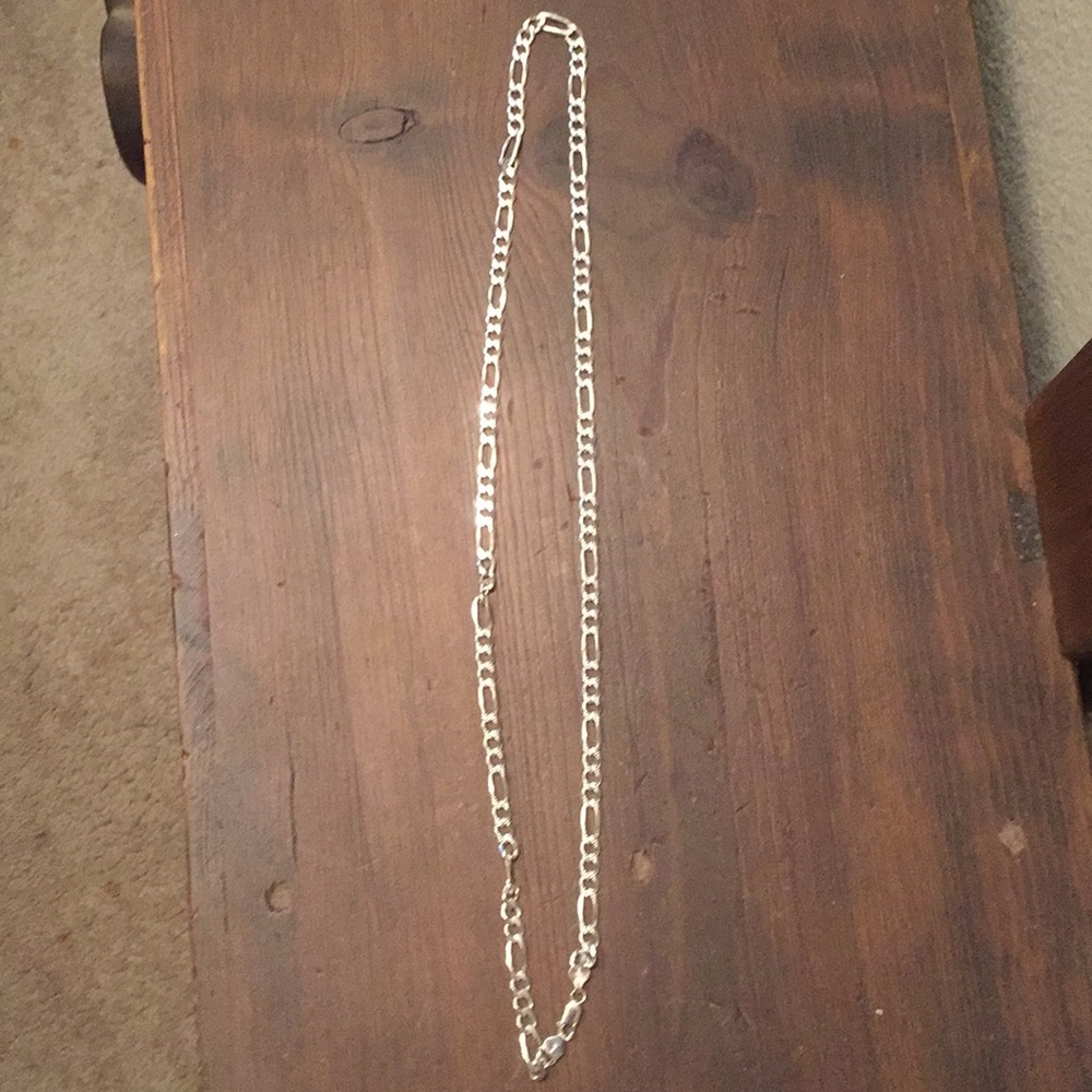 Real Sterling Silver Chain- 14 1/2 inches long